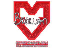 Sticker | Brollan (Glitter) | Copenhagen 2024