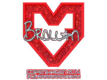 Sticker | Brollan (Glitter) | Copenhagen 2024