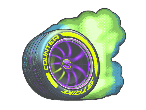 Sticker | Burnout (Lenticular)