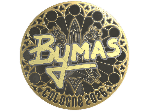 Sticker | Bymas (Gold) | Cologne 2026