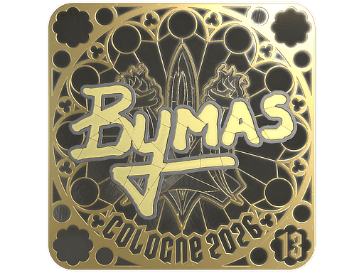 Sticker | Bymas (Gold, Ranked) | Cologne 2026