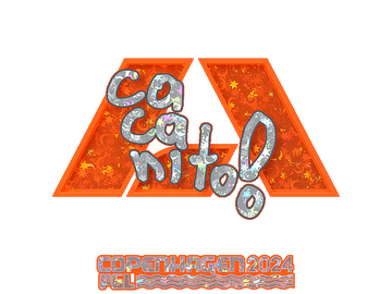 Sticker | CacaNito (Glitter) | Copenhagen 2024