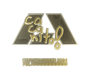 Sticker | CacaNito (Gold) | Copenhagen 2024