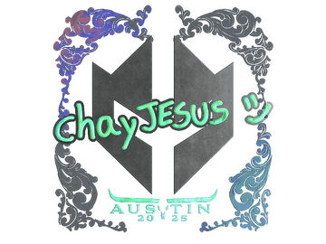 Sticker | chayJESUS (Holo) | Austin 2025
