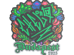 Sticker | chelo (Embroidered) | Budapest 2025