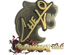 Sticker | chelo (Gold) | Shanghai 2024