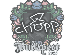 Sticker | chopper | Budapest 2025