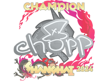 Sticker | chopper (Champion) | Shanghai 2024