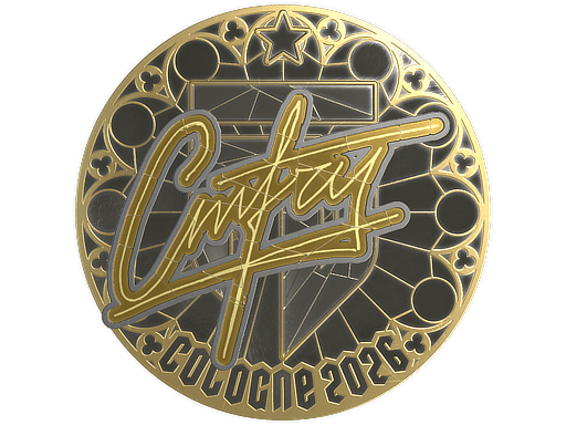Sticker | cmtry (Gold) | Cologne 2026