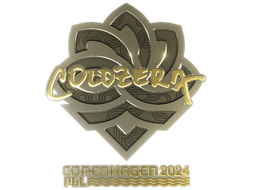 Sticker | coldzera (Gold) | Copenhagen 2024