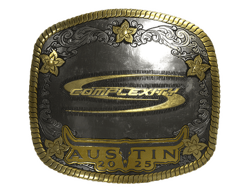 Sticker | Complexity Gaming (Gold) | Austin 2025