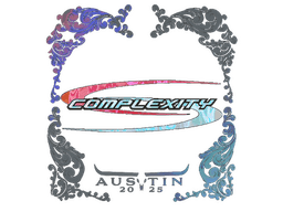 Sticker | Complexity Gaming (Holo) | Austin 2025