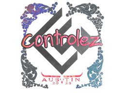 Sticker | controlez (Holo) | Austin 2025