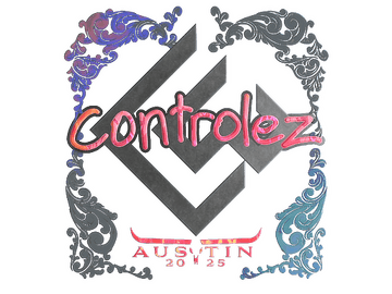Sticker | controlez (Holo) | Austin 2025