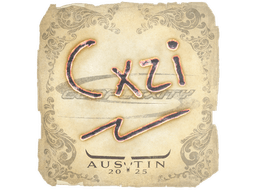 Sticker | Cxzi | Austin 2025