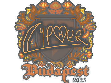 Sticker | Cypher | Budapest 2025