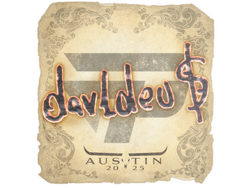 Sticker | dav1deuS | Austin 2025