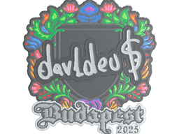 Sticker | dav1deuS (Embroidered) | Budapest 2025
