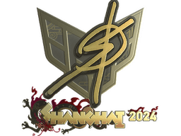 Sticker | degster (Gold) | Shanghai 2024