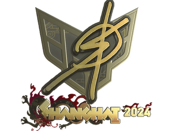 Sticker | degster (Gold) | Shanghai 2024