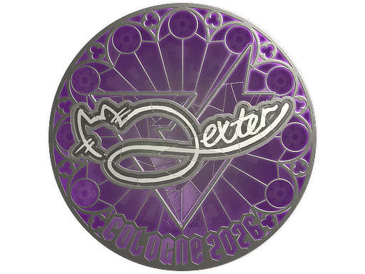 Sticker | dexter (Foil) | Cologne 2026