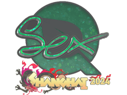 Sticker | dexter (Glitter) | Shanghai 2024