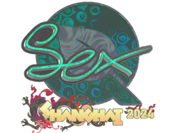 Sticker | dexter (Holo) | Shanghai 2024