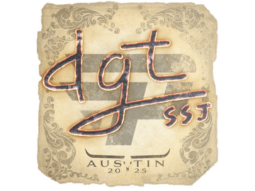 Sticker | dgt | Austin 2025