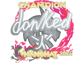 Sticker | donk (Champion) | Shanghai 2024