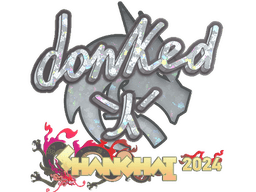 Sticker | donk (Glitter) | Shanghai 2024