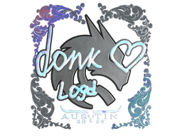 Sticker | donk (Holo) | Austin 2025