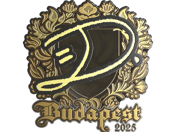 Sticker | dumau (Gold) | Budapest 2025