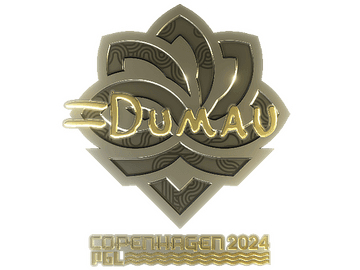 Sticker | dumau (Gold) | Copenhagen 2024