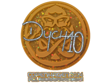 Sticker | Dycha (Glitter) | Copenhagen 2024