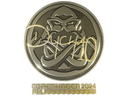 Sticker | Dycha (Gold) | Copenhagen 2024