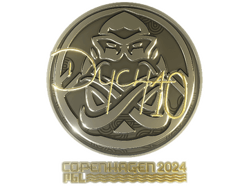 Sticker | Dycha (Gold) | Copenhagen 2024