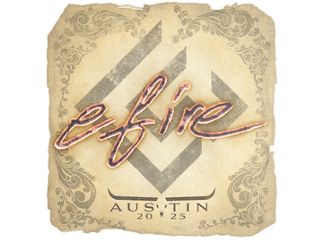 Sticker | efire | Austin 2025
