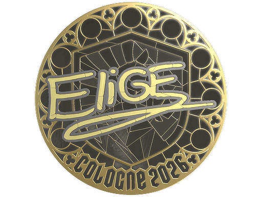 Sticker | EliGE (Gold) | Cologne 2026