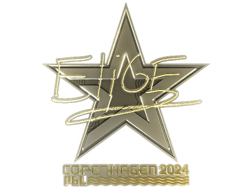 Sticker | EliGE (Gold) | Copenhagen 2024