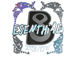 Sticker | esenthial (Holo) | Austin 2025