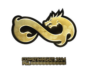 Sticker | Eternal Fire (Gold) | Copenhagen 2024