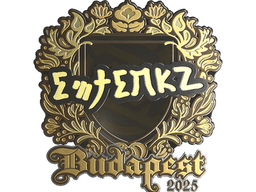 Sticker | ewjerkz (Gold) | Budapest 2025