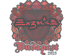 Sticker | Ex3rcice | Budapest 2025
