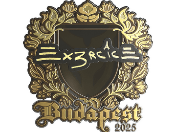 Sticker | Ex3rcice (Gold) | Budapest 2025
