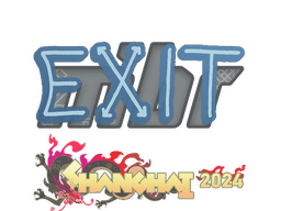 Sticker | exit | Shanghai 2024