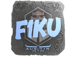 Sticker | F1KU (Foil) | Austin 2025