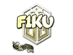 Sticker | F1KU (Gold) | Paris 2023