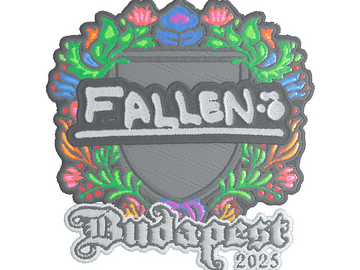 Sticker | FalleN (Embroidered) | Budapest 2025