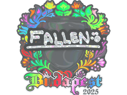 Sticker | FalleN (Holo) | Budapest 2025