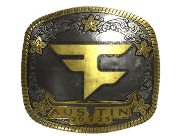 Sticker | FaZe Clan (Gold) | Austin 2025